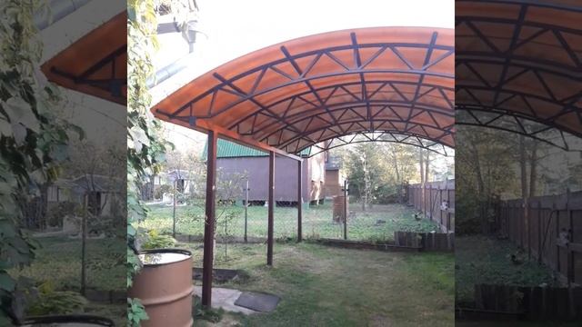 Навесы из поликарбоната.