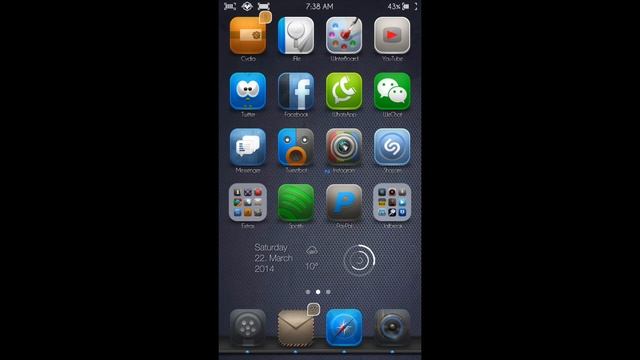 The Best Winterboard Theme VectrOS смотреть онлайн