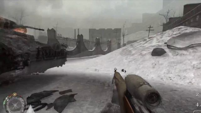 Call of Duty 2: (La guerra del invierno) "Demolición" Gameplay/Walkthrough/Let's Play смотреть онлайн