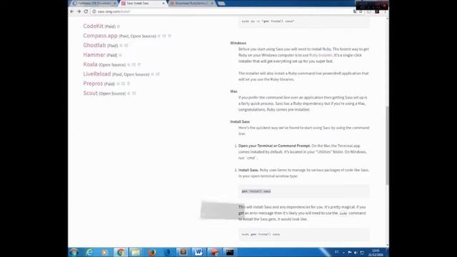 instalacion Sass en windows con Netbeans смотреть онлайн