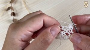 Красивая ЗАКЛАДКА крючком. Вяжем вместе.