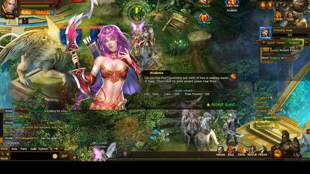 Mythborne Gameplay - MMORPG Browser Game 2014 смотреть онлайн