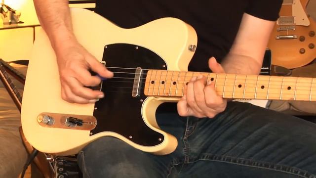 1976 Fender Telecaster - olymp. white Part1 смотреть онлайн