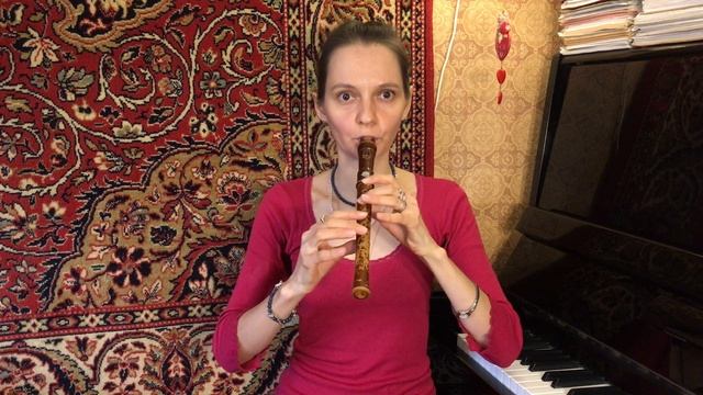 Гамма Соль Мажор на блокфлейте смотреть онлайн