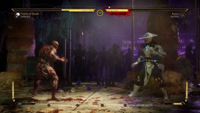 Mortal Kombat 11 Raiden VS Baraka (Kl 18)(An Enternity Zoner 1)(Loose). смотреть онлайн
