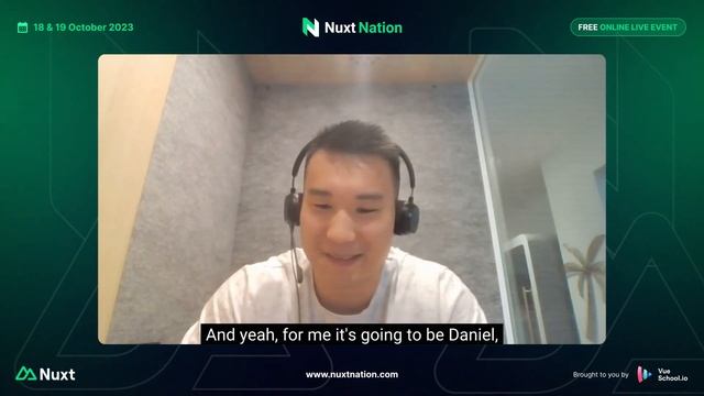 Julien Huang: Nuxt Nation 2023 Interview смотреть онлайн