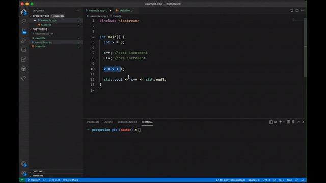 Issues with the pre- and postincrement operator in C, C++, etc. смотреть онлайн