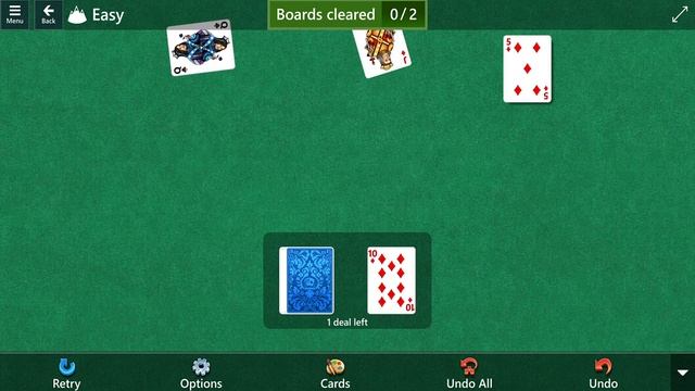 Star Club\Solitaire World Tour: TriPeaks - Easy - Clear 2 boards in 2 deals смотреть онлайн