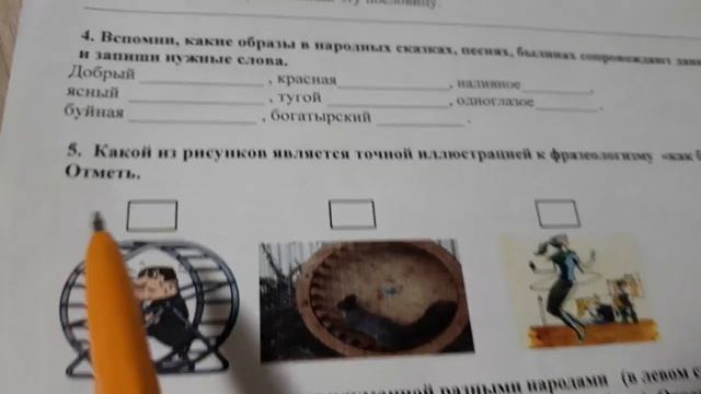 Русский родной язык 4 класс, контрольная работа по теме 