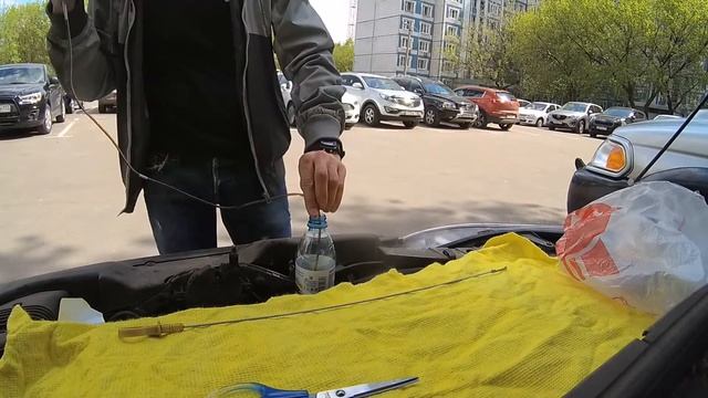 Как убрать лишнее масло из двигателя. смотреть онлайн
