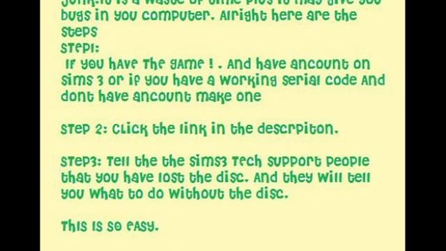 THE SIMS 3 NO CD CRACK NO DISC TO EASY !! смотреть онлайн