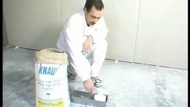Устройство облицовки КНАУФ W611 с клеем КНАУФ Перлфикс смотреть онлайн