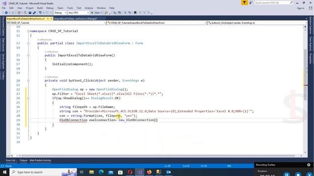 How to Import Excel File to dataGridView in c# Easily | swift learn смотреть онлайн
