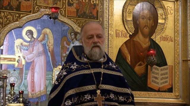 2018.10.14. Покров Пресвятой Богородицы. Проповедь Протоиерея Виктора Потапова смотреть онлайн