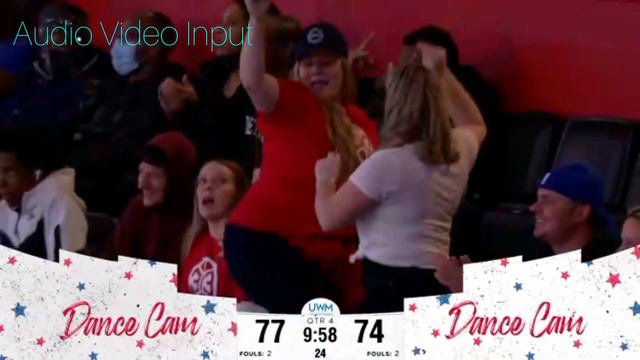 Girl breast pop out during dance cam at the Detroit pistons game смотреть онлайн