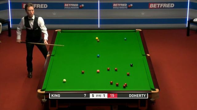 Ken Doherty vs Mark King | Frame 7 | World Snooker Championship Qualifiers 2020 | Round 3 смотреть онлайн