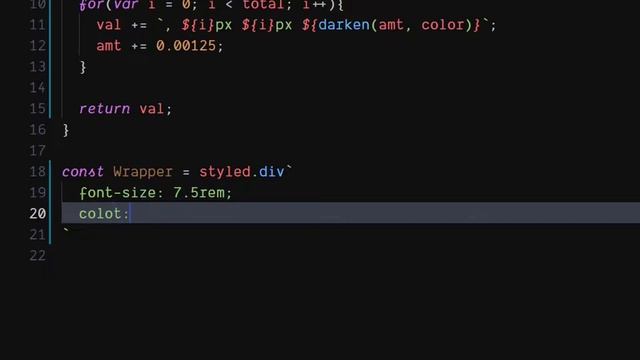 Long 3D Text Shadow | React Tutorial смотреть онлайн