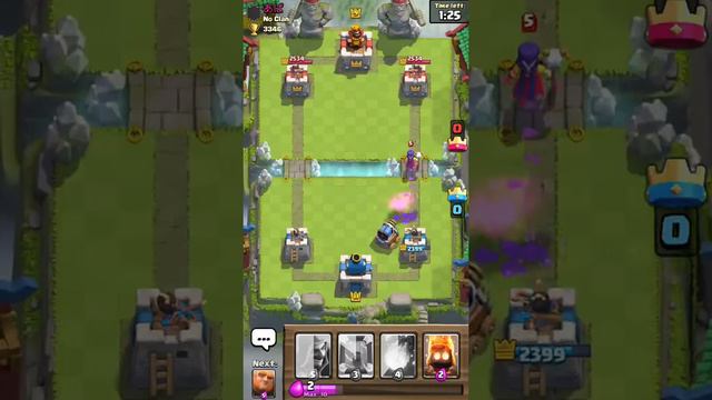 Clash Royale Spark deck Gameplay #3 unstoppable sparky deck!!!! смотреть онлайн