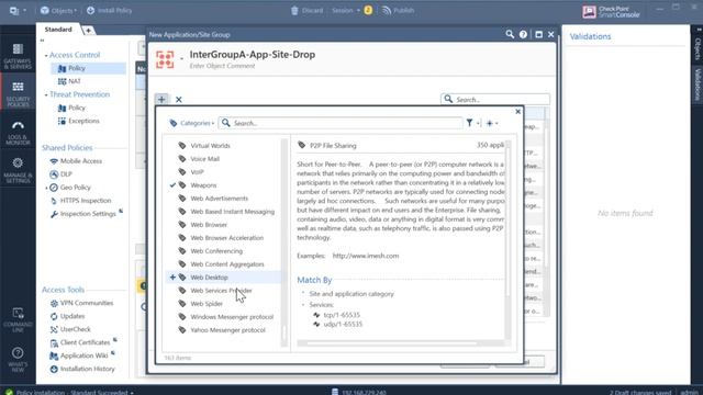CheckPoint 80.10 User Identity Awareness LDAP Create Policy with Application/Site (Cyber Config) смотреть онлайн