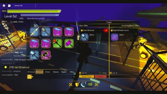 Roblox- Swordburst 2 Trading смотреть онлайн