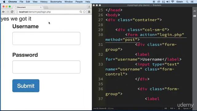 6 Receiving Post Data From Check - HOW TO USE DATABASE IN PHP - PHP COURSE BEGINNERS CMS PROJECT смотреть онлайн
