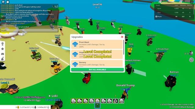 Rebirth recovery part 4: Level 35K and e338 BEs! (egg farm simulator roblox) смотреть онлайн