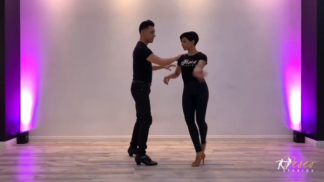 Dance Tutorial: 4 Smooth Salsa Moves (The 360) смотреть онлайн