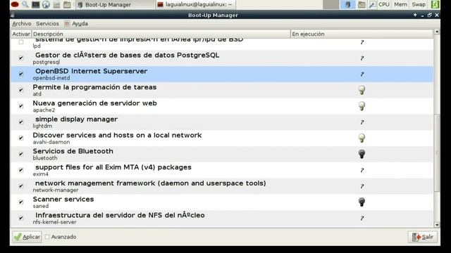 Agregar o quitar servicios al iniciar sistema смотреть онлайн