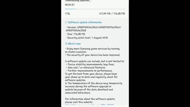 Galaxy note 8 new software FOTA update what is new must watch For note 8 users смотреть онлайн