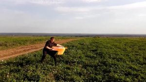 Запуск БПЛА SUPERCAM