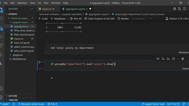 PySpark Examples - How to use Aggregation Functions DataFrame (sum,mean,max,min,groupBy) - Spark SQ смотреть онлайн