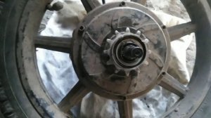 Ремонт звёздочки заднего колеса электровелосипеда.