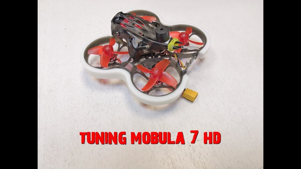 Mobula 7 HD tuning.Обгрейд мобулы. смотреть онлайн