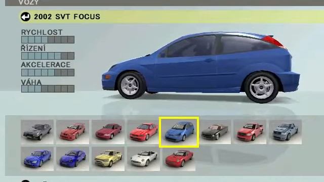 Ford Racing 3 Car list Czech Version смотреть онлайн