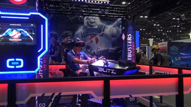 Live Out Your Ghost Bustin' Fantasies In Hologate's Ghost Busters VR Academy (IAAPA 2022) смотреть онлайн