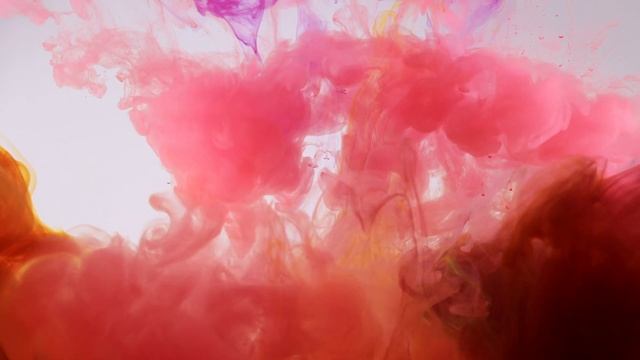 Смешивание красок в воде | Mixing paints in water 4k video part 1 смотреть онлайн