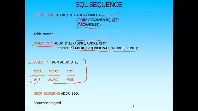 SQL Course(Lecture 25): SQL Sequence and Synonyms смотреть онлайн