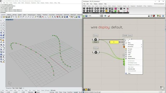 Grasshopper 101: User Objects | #06 Wire Connections смотреть онлайн