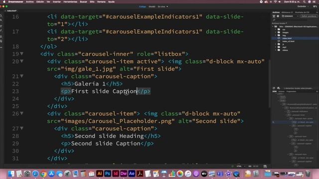 ¿Cómo crear un carousel con los componentes de Bootstrap? смотреть онлайн