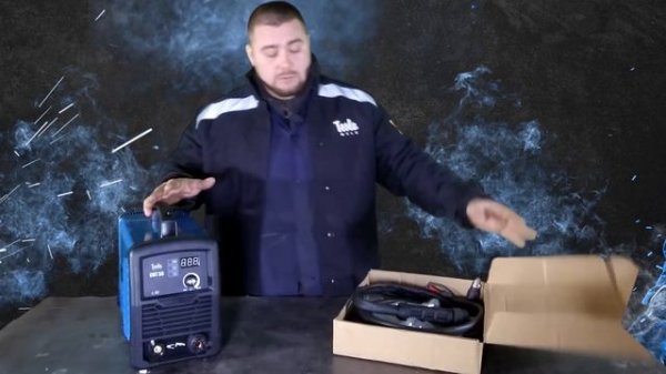 Распаковка аппарата плазменной резки Tesla Weld CUT 50, 220 В