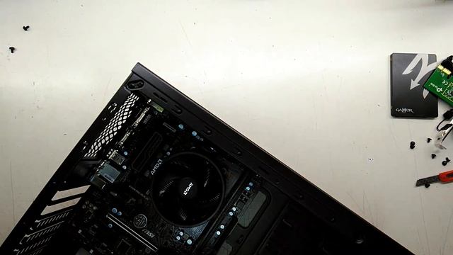 AMD Ryzen 3 2200G msi B350M PRO VD PLUS GALAX GAMER SSD Palit GT1030 смотреть онлайн
