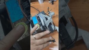 Двигатель  от стиралки в электрогазонокосилку