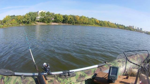 Обзор рыбных мест (4К) 11.09.2020г. №28 р. Иртыш г. Омск Рыбалка спиннингом, троллинг в затоне СРЗ. смотреть онлайн