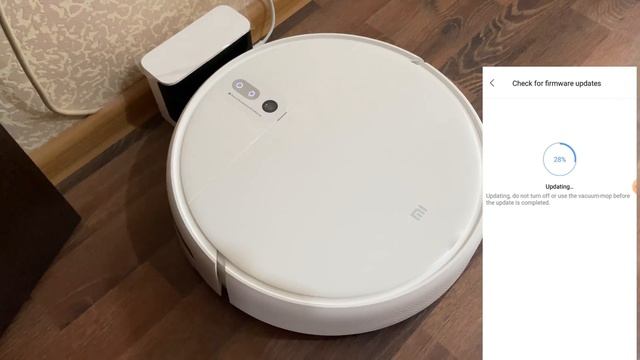 XIAOMI Mi Robot Vacuum Mop. Подключение к Wi-Fi. Выбор русского языка смотреть онлайн