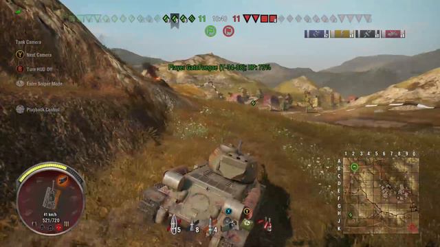 World of Tanks Console (WOTC) - T-34-88 смотреть онлайн