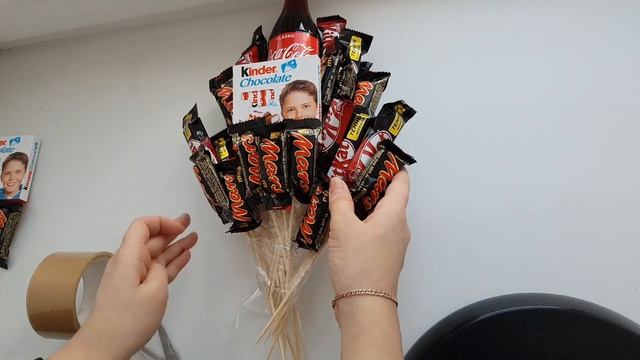 БУКЕТ ИЗ КОНФЕТ/ПОДАРОК СВОИМИ РУКАМИ