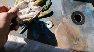 Установка датчика топлива на Т-40АМ/ Сбылась мечта/