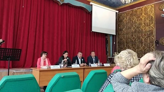 Встреча жителей Кимовска с зам.министра здравоохранения Тульской обл.Грицаюк В.Б. смотреть онлайн