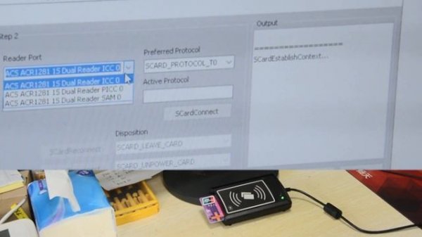 How to read Mifare and contactless card with ACR1281U-C1