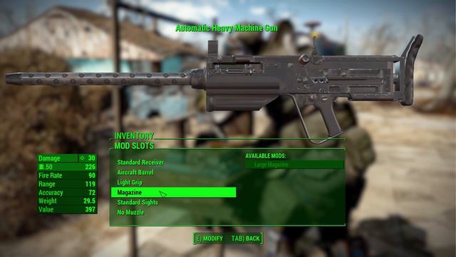 Fallout 4 Mods - Heavy Machine Gun смотреть онлайн